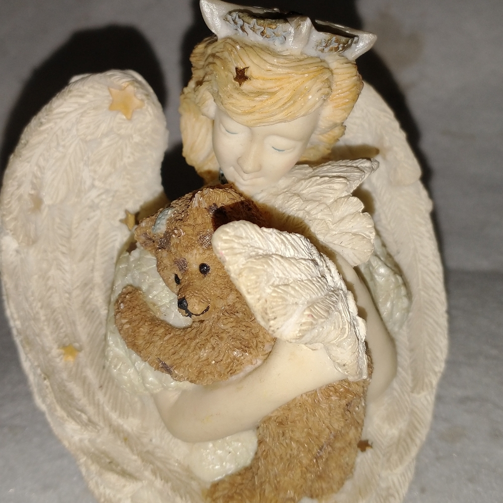 Teddy Angels " I believe in you,too." Murray figurine